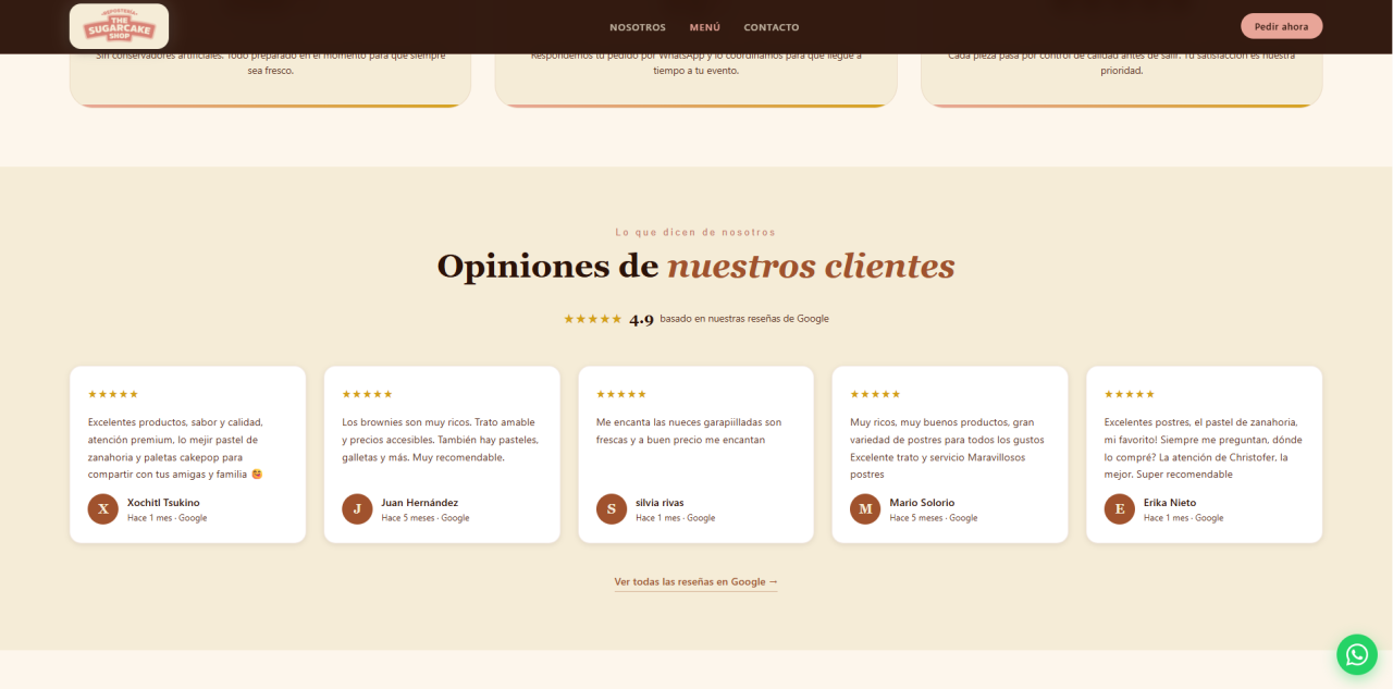 SEO local + reseñas — para que te encuentren y confíen
